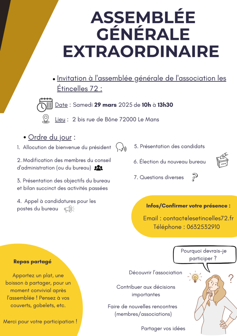 Assemblée Générale Extraordinaire