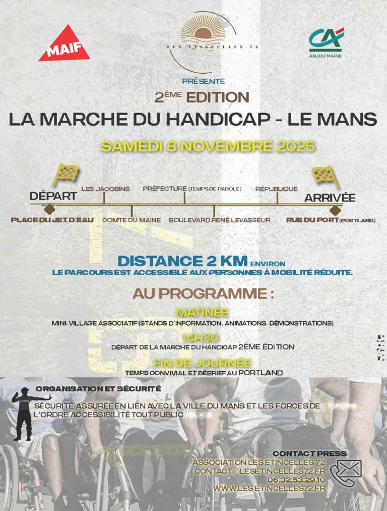Ensemble avançons ! Marche inclusive pour le handicap