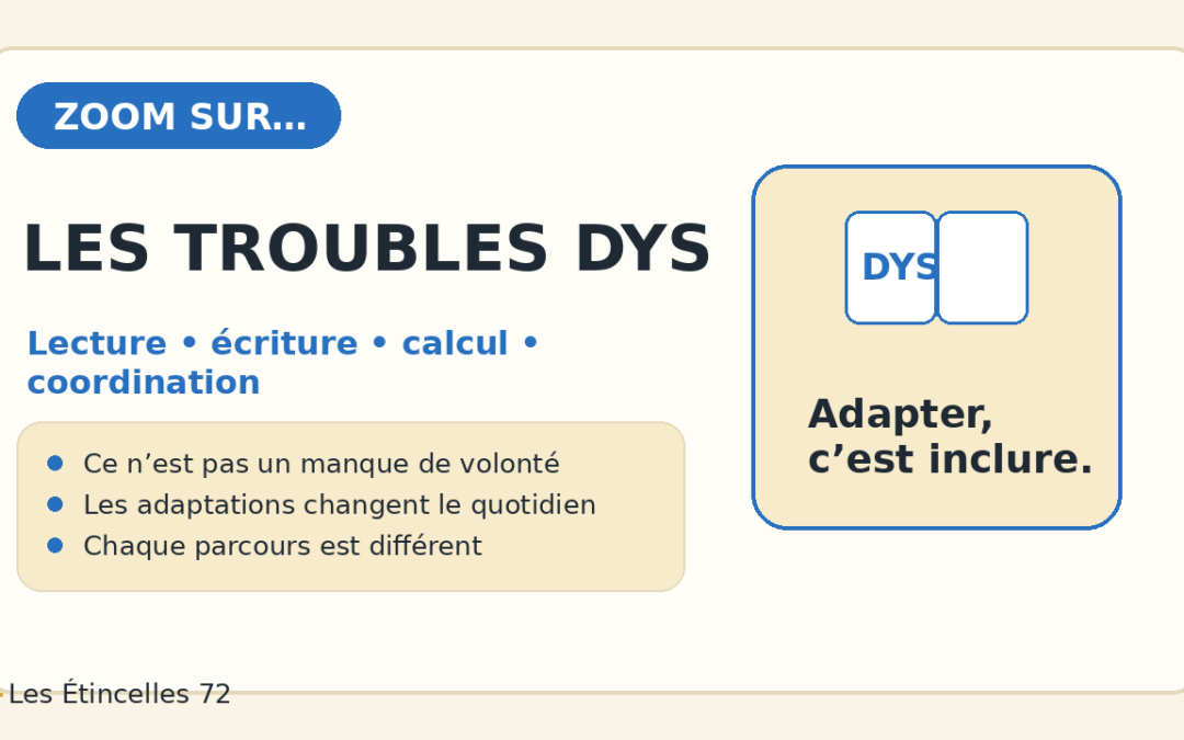 Comprendre les troubles DYS | Zoom Santé Solidaire
